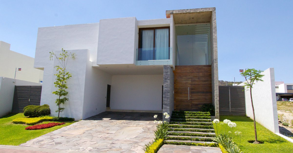 casa el bosque residencial zapopan fachada